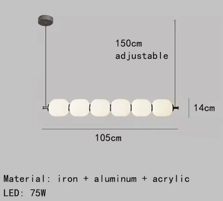 Luminaire Suspension design contemporain – Référence : Marvyn4521-ILLUMEEN.COM