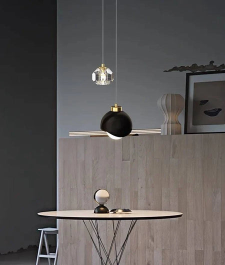 Luminaire Suspension cristal élégant – Référence : Mariel8473-ILLUMEEN.COM