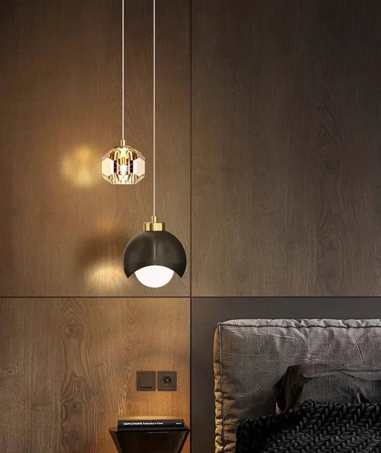 Luminaire Suspension cristal élégant – Référence : Mariel8473-ILLUMEEN.COM