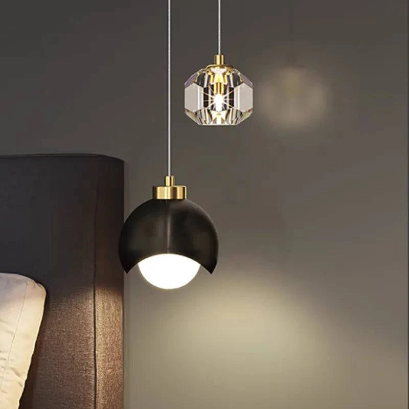 Luminaire Suspension cristal élégant – Référence : Mariel8473-ILLUMEEN.COM