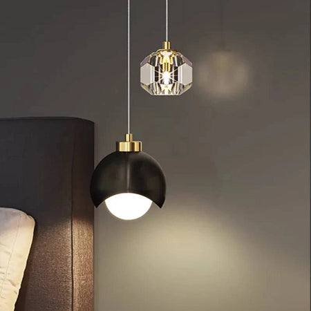 Luminaire Suspension cristal élégant – Référence : Mariel8473-ILLUMEEN.COM