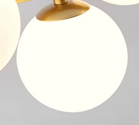 Luminaire Suspension finition élégante dorée – Référence : Miran4826-ILLUMEEN.COM