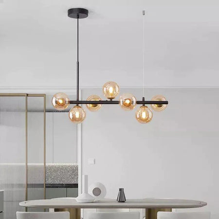 Luminaire Suspension finition élégante dorée – Référence : Miran4826-ILLUMEEN.COM