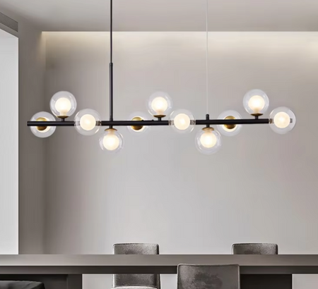 Luminaire Suspension finition élégante dorée – Référence : Miran4826-ILLUMEEN.COM