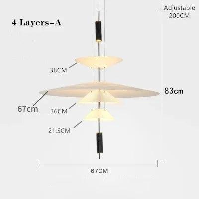 Luminaire Suspension chic et innovant en fer – Référence : Malian4720-ILLUMEEN.COM