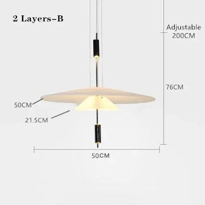 Luminaire Suspension chic et innovant en fer – Référence : Malian4720-ILLUMEEN.COM