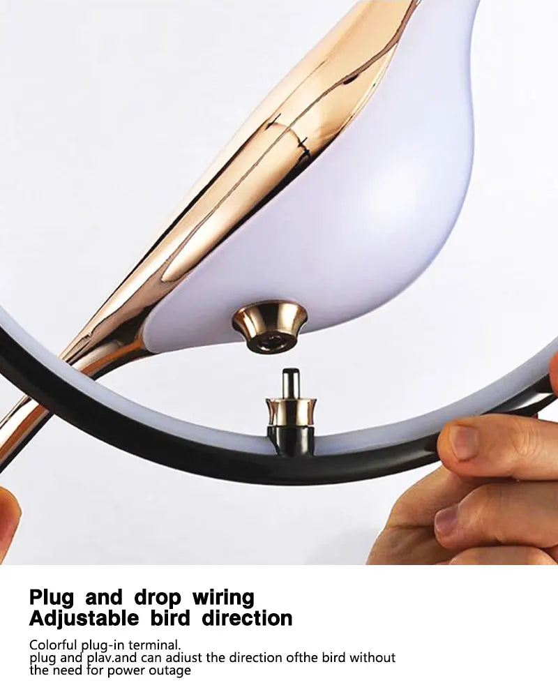 Luminaire Suspension forme organique dorée – Référence : Olinah5623-ILLUMEEN.COM