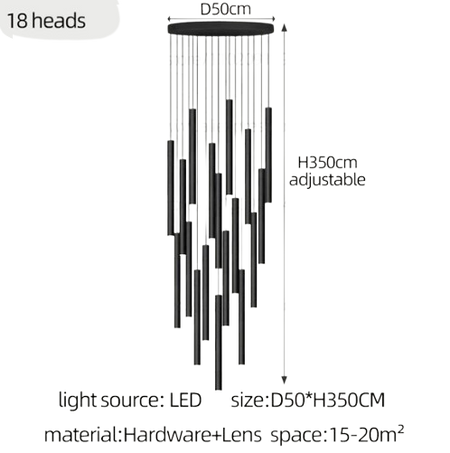 Luminaire Suspension finition brillante argentée – Référence : Malina4730-ILLUMEEN.COM