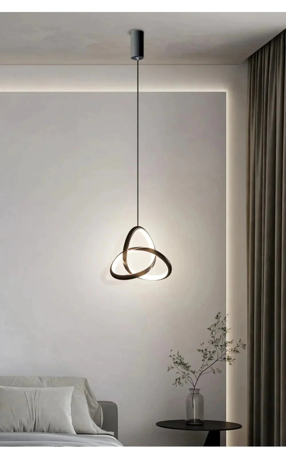 Luminaire Suspension design géométrique épuré – Référence : Avelin4823-ILLUMEEN.COM