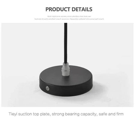 Luminaire Suspension design épuré noir – Référence : Nélia5237-ILLUMEEN.COM