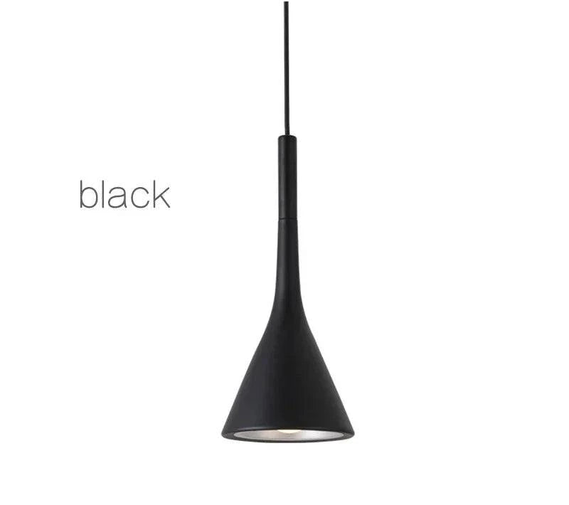 Luminaire Suspension design épuré noir – Référence : Nélia5237-ILLUMEEN.COM