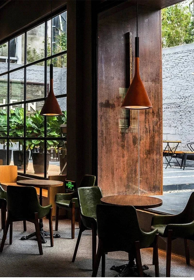 Luminaire Suspension design épuré noir – Référence : Nélia5237-ILLUMEEN.COM