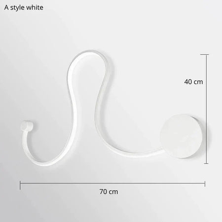 Luminaire Applique Murale design contemporain asymétrique – Référence : Éloi7523-ILLUMEEN.COM