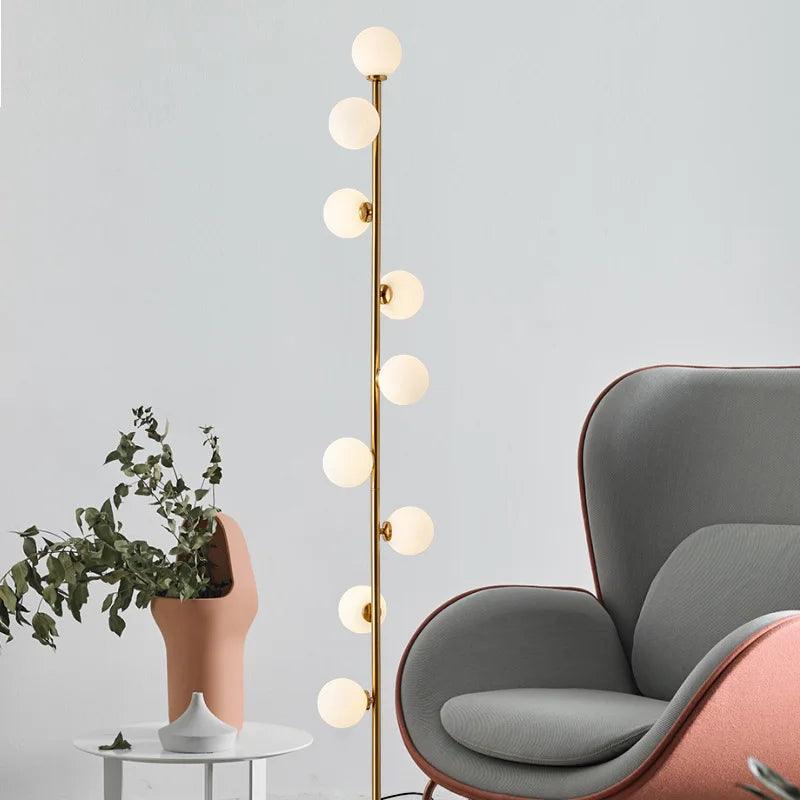 Luminaire Lampadaire design contemporain – Référence : Loriane3847-ILLUMEEN.COM