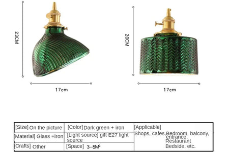 Luminaire Suspension design rétro américain – Référence : Aelina4823-ILLUMEEN.COM