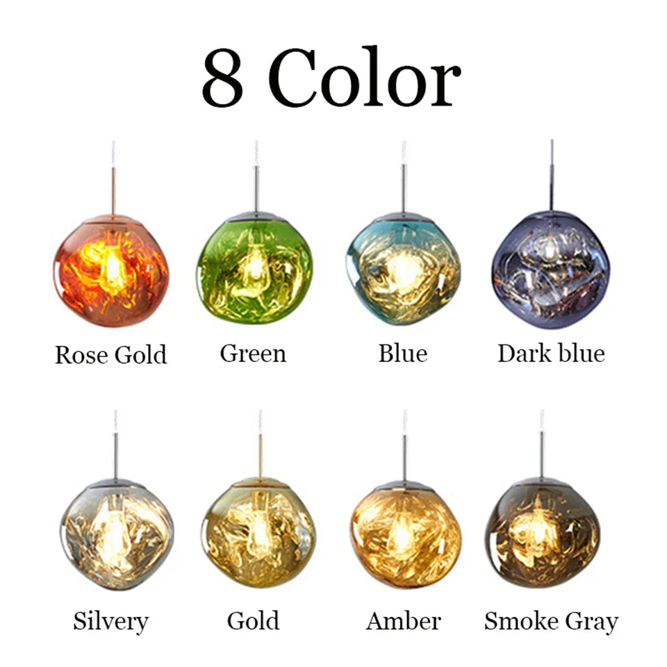 Luminaire Suspension design contemporain en cuivre – Référence : Nélia5823-ILLUMEEN.COM