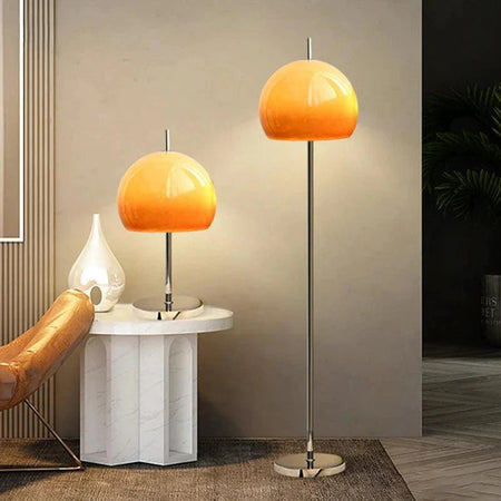 Luminaire Lampadaire design artistique en verre dégradé – Référence : Oriane4720-ILLUMEEN.COM