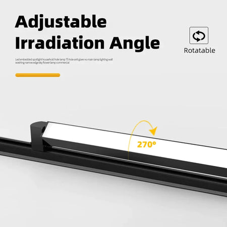 Luminaire Spot tête directionnelle chrome – Référence : Elowen5721-ILLUMEEN.COM