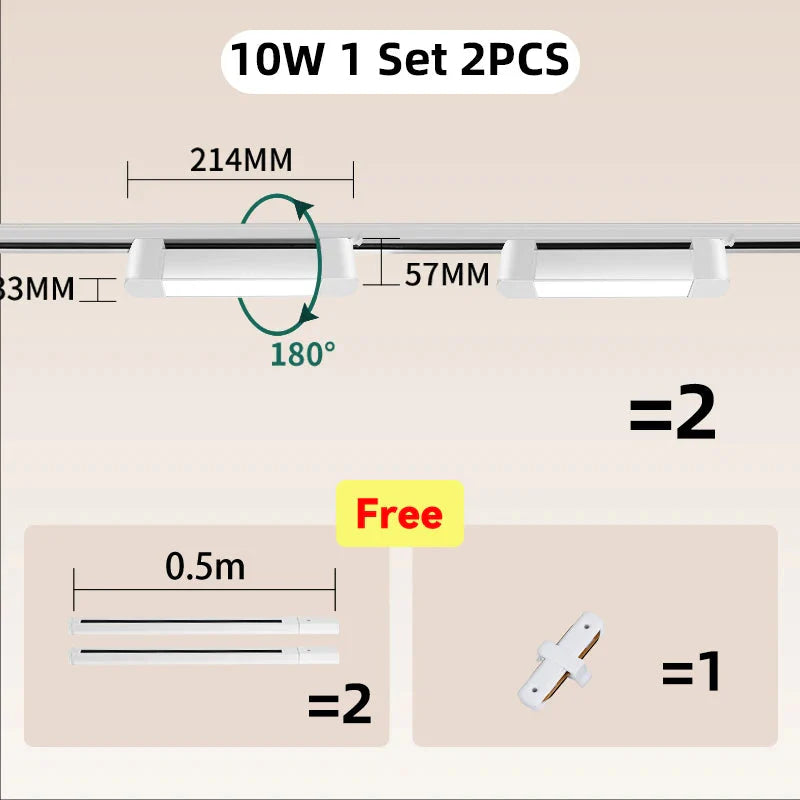 Luminaire Spot tête directionnelle chrome – Référence : Elowen5721-ILLUMEEN.COM