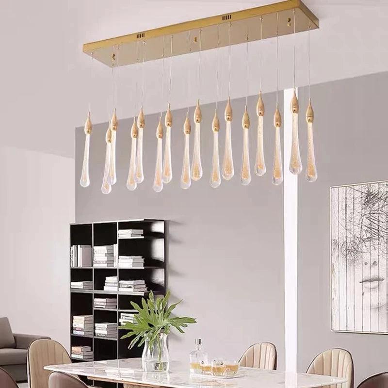 Luminaire Suspension finition élégante en cristal – Référence : Arlo5823-ILLUMEEN.COM