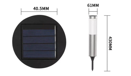 Luminaire Extérieur solaire autonome – Référence : Loriane7623-ILLUMEEN.COM