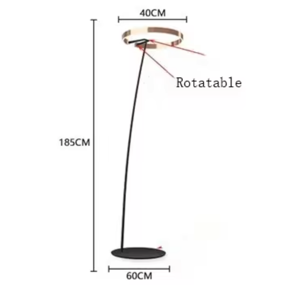 Luminaire Lampadaire design moderne – Référence : Aurore4729-ILLUMEEN.COM