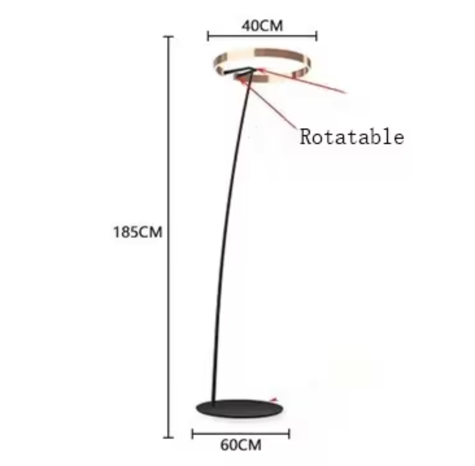 Luminaire Lampadaire design moderne – Référence : Aurore4729-ILLUMEEN.COM