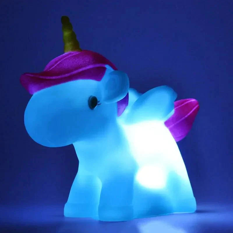 Luminaire Enfant forme licorne – Référence : Elia9374-ILLUMEEN.COM
