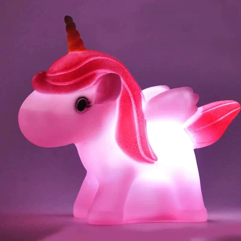 Luminaire Enfant forme licorne – Référence : Elia9374-ILLUMEEN.COM