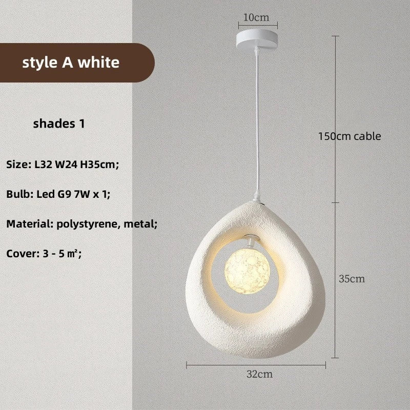 Luminaire Suspension élégance organique en métal – Référence : Selia4726-ILLUMEEN.COM