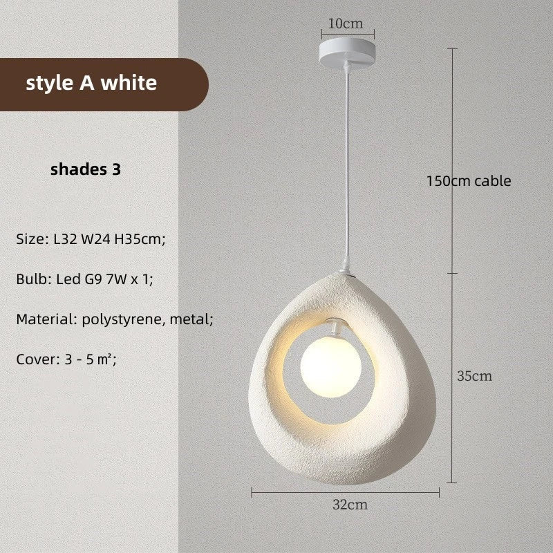 Luminaire Suspension élégance organique en métal – Référence : Selia4726-ILLUMEEN.COM