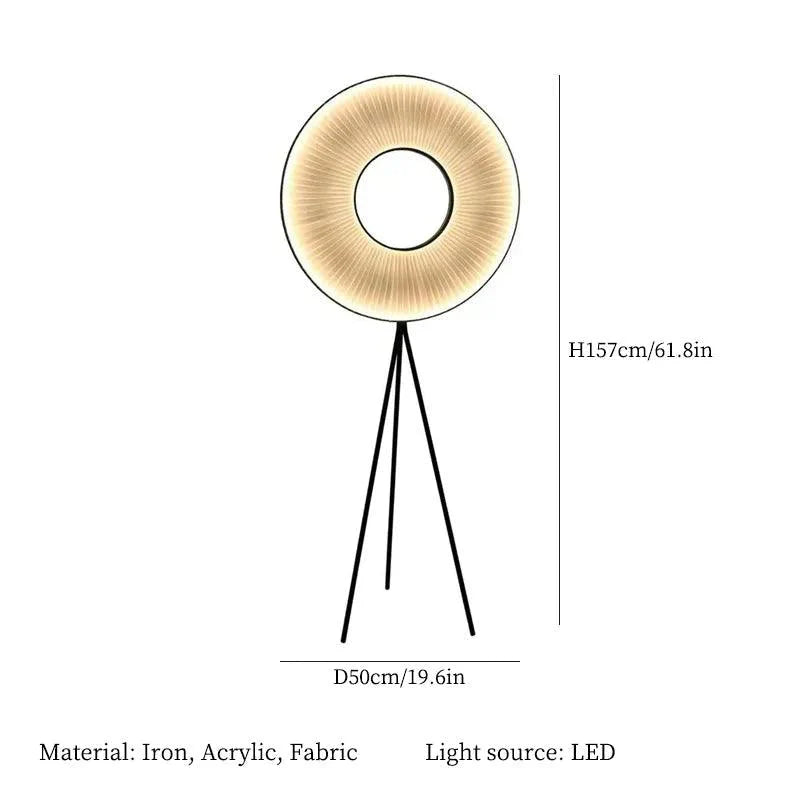 Luminaire Lampadaire design raffiné – Référence : Amélie3749-ILLUMEEN.COM