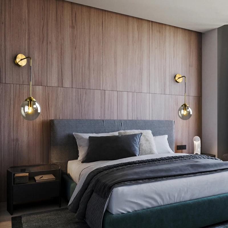 Luminaire Applique Murale en Verre Fumé – Référence : Éloïse9274-ILLUMEEN.COM