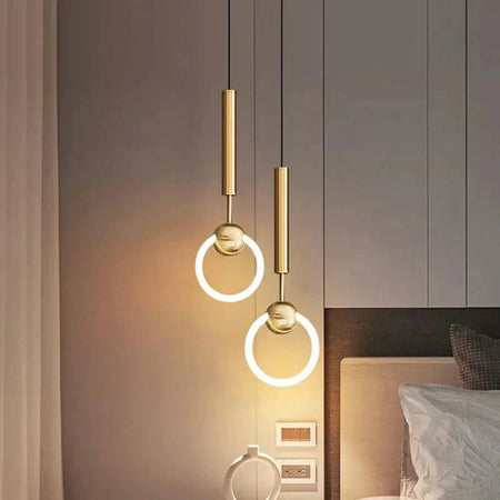 Luminaire Suspension design contemporain en métal noir – Référence : Nyssa4823-ILLUMEEN.COM