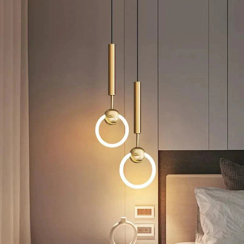Luminaire Suspension design contemporain en métal noir – Référence : Nyssa4823-ILLUMEEN.COM