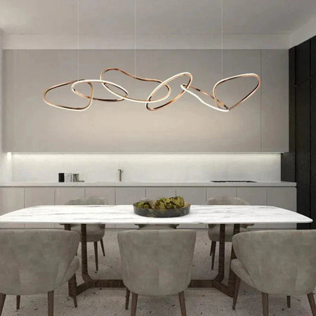 Luminaire Suspension finition en acier inoxydable – Référence : Maëlis4723-ILLUMEEN.COM