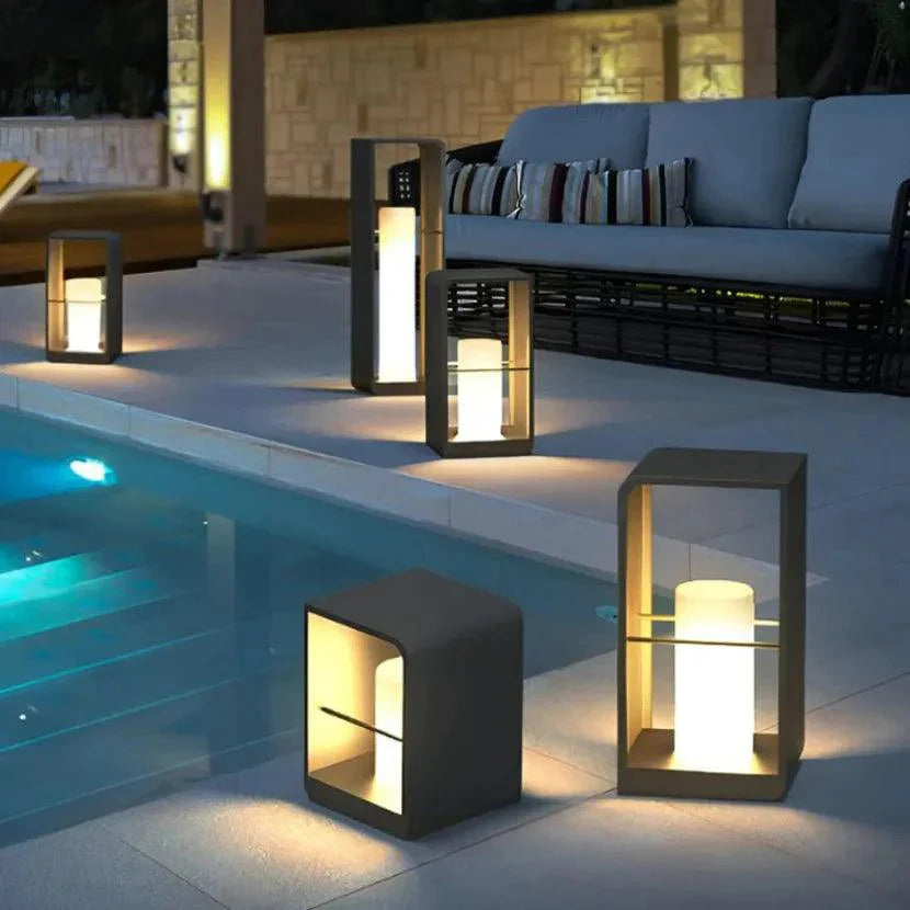 Luminaire Extérieur élégant en acier inoxydable – Référence : Léonard7623-ILLUMEEN.COM