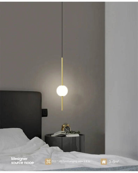 Luminaire Suspension design minimaliste en acrylique – Référence : Talan9563-ILLUMEEN.COM