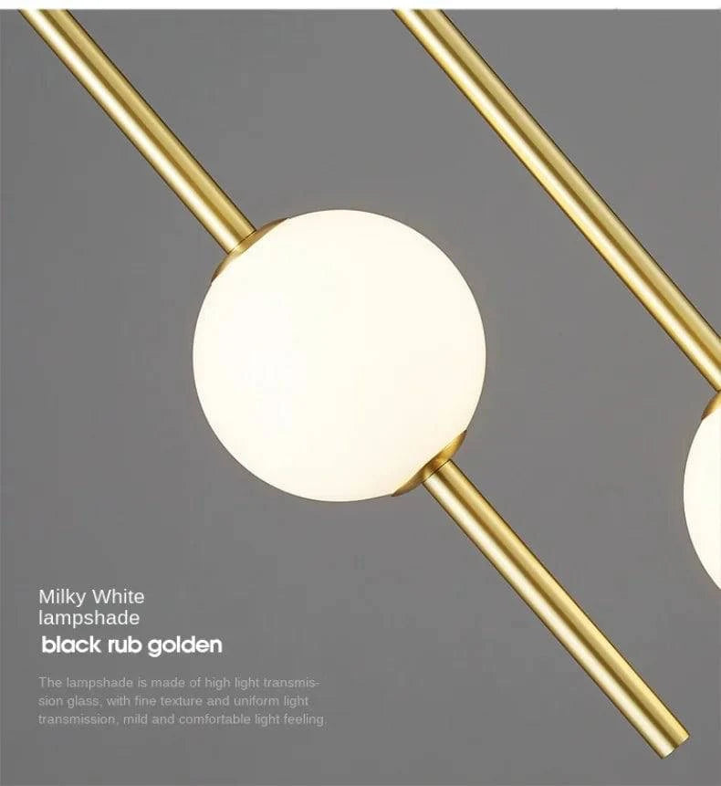 Luminaire Suspension design minimaliste en acrylique – Référence : Talan9563-ILLUMEEN.COM