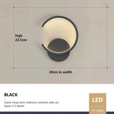 Luminaire Applique Murale style industriel noir – Référence : Émile7324-ILLUMEEN.COM