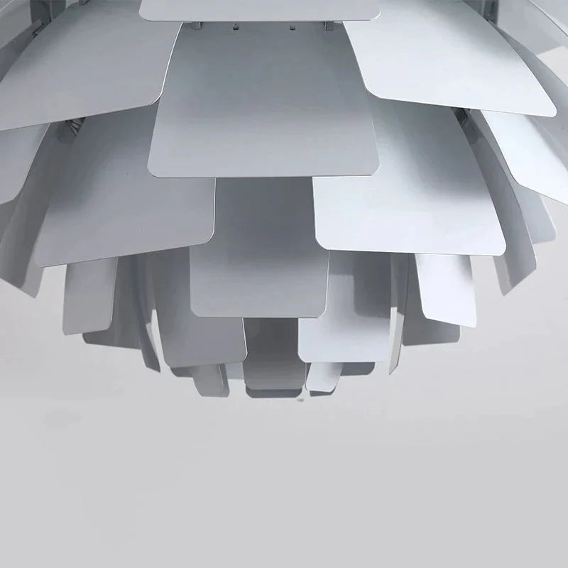 Luminaire Suspension design cône de pin aluminium – Référence : Elowen4827-ILLUMEEN.COM