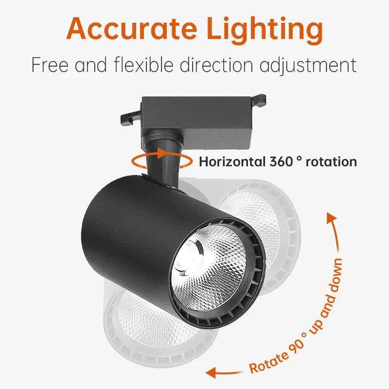 Luminaire Spot tête directionnelle en aluminium – Référence : Éliot3741-ILLUMEEN.COM