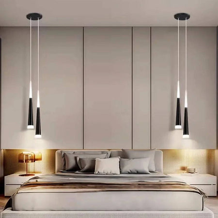 Luminaire Suspension design nordique en aluminium – Référence : Mariselle2458-ILLUMEEN.COM