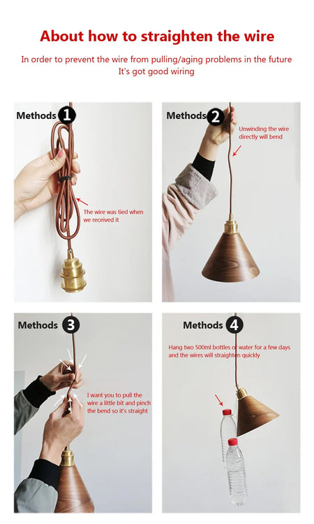 Luminaire Suspension design moderne en bois – Référence : Olivine5724-ILLUMEEN.COM