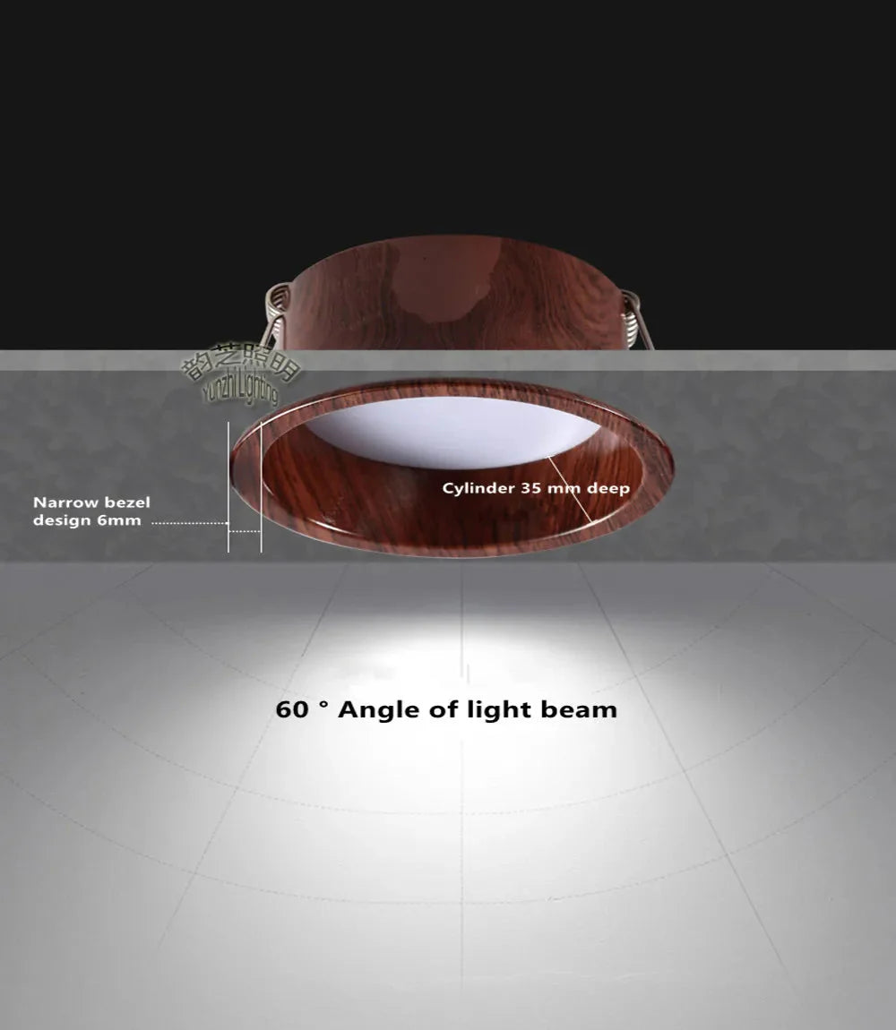 Luminaire Spot tête directionnelle en bois – Référence : Elowen5724-ILLUMEEN.COM