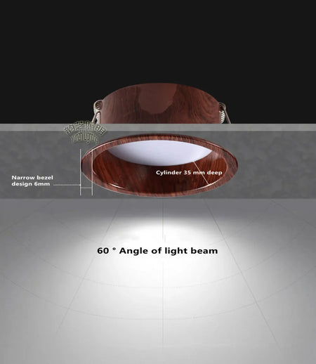 Luminaire Spot tête directionnelle en bois – Référence : Elowen5724-ILLUMEEN.COM