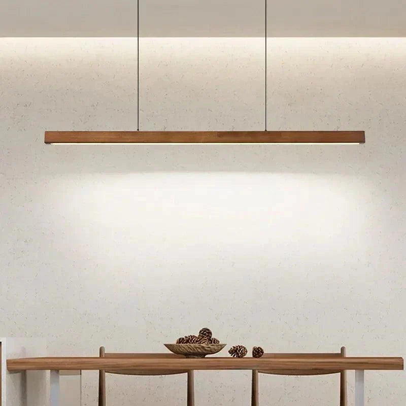 Luminaire Suspension design minimaliste en bois – Référence : Maelis4723-ILLUMEEN.COM