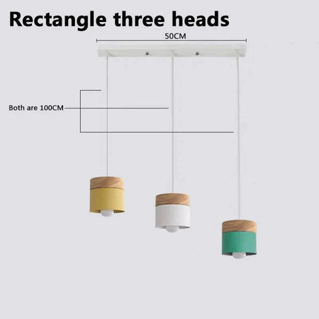 Luminaire Suspension design moderne en bois et fer – Référence : Lavin4327-ILLUMEEN.COM