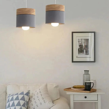 Luminaire Suspension design moderne en bois et fer – Référence : Lavin4327-ILLUMEEN.COM
