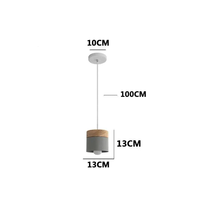 Luminaire Suspension design moderne en bois et fer – Référence : Lavin4327-ILLUMEEN.COM